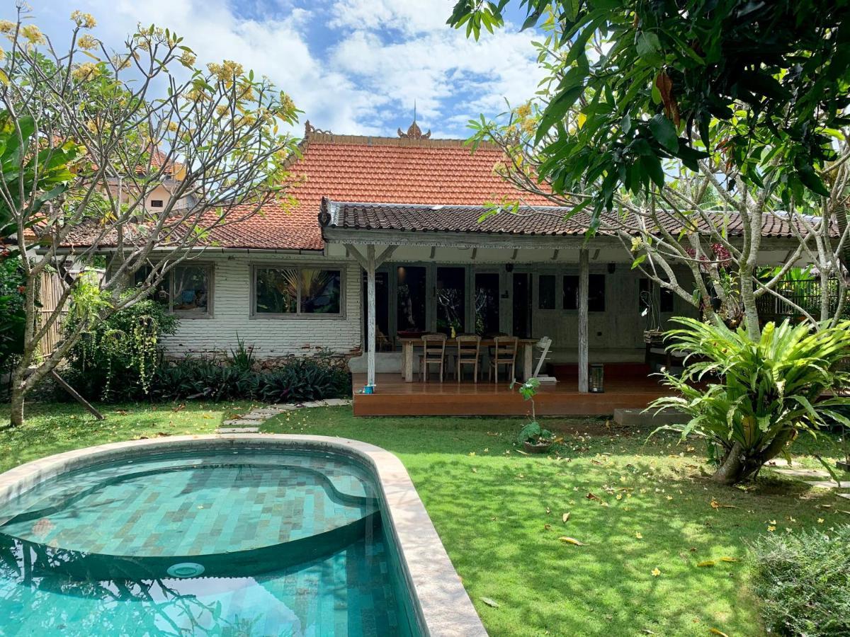 Quiet 3 Br-3 Bathroom Villa In Heart Of Canggu Bagian luar foto
